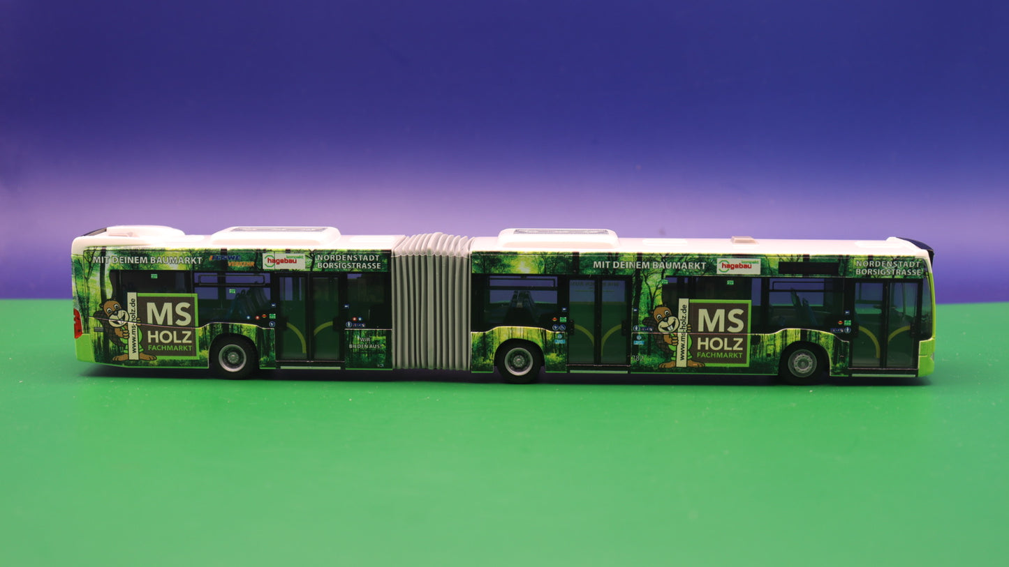 Mercedes Benz Citaro C2 G - ESWE - MS Holzfachmarkt Wiesbaden - Modellbus Rietze 73584