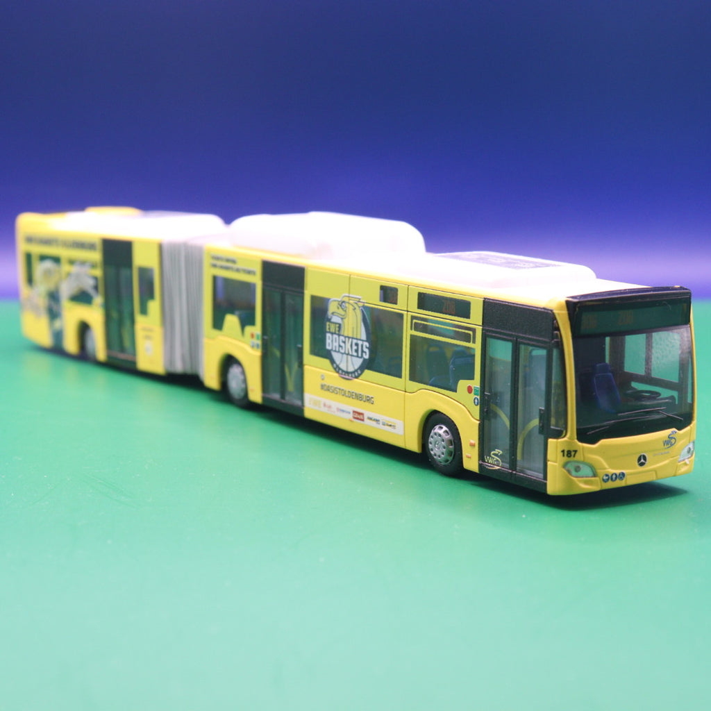 Mercedes Benz Citaro C2 NGT - VWG Oldenburg EWE Baskets - Modellbus Rietze 73648