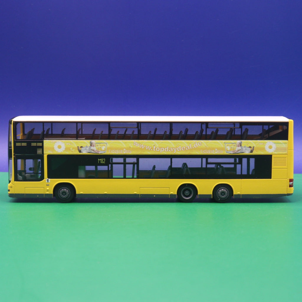 MAN DL07 - BVG Berlin - Topdaydeal - Linie M82 Marienfelde Waldsassener Str - Modellbus Rietze 67745