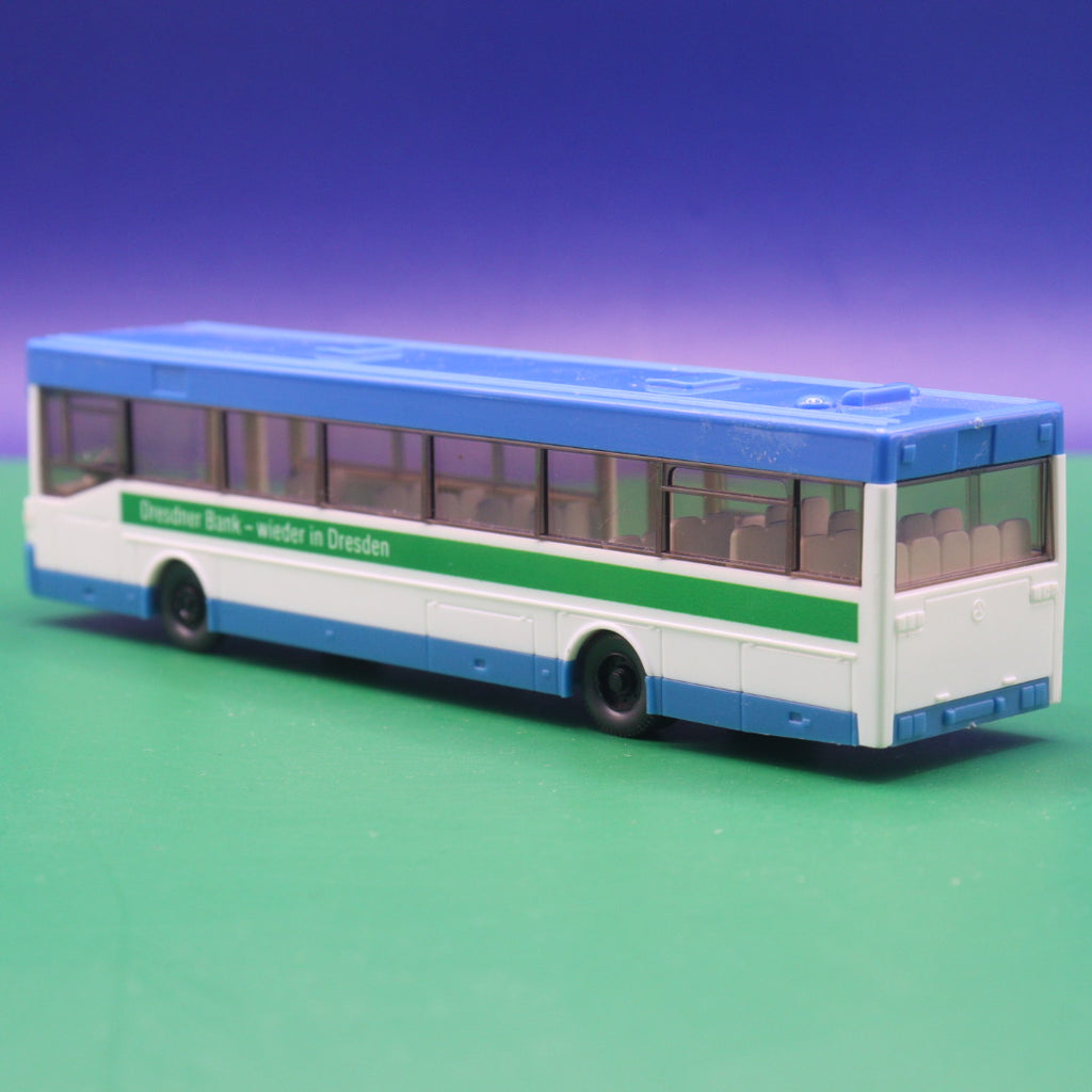 Mercedes Benz O 405 - Dresdner Bank - Gebraucht, Ohne OVP - Modellbus Wiking