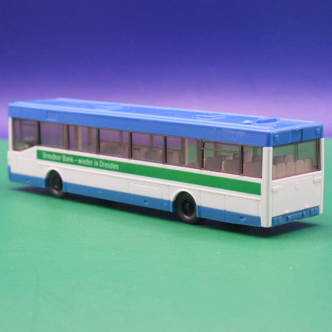Mercedes Benz O 405 - Dresdner Bank - Gebraucht, Ohne OVP - Modellbus Wiking