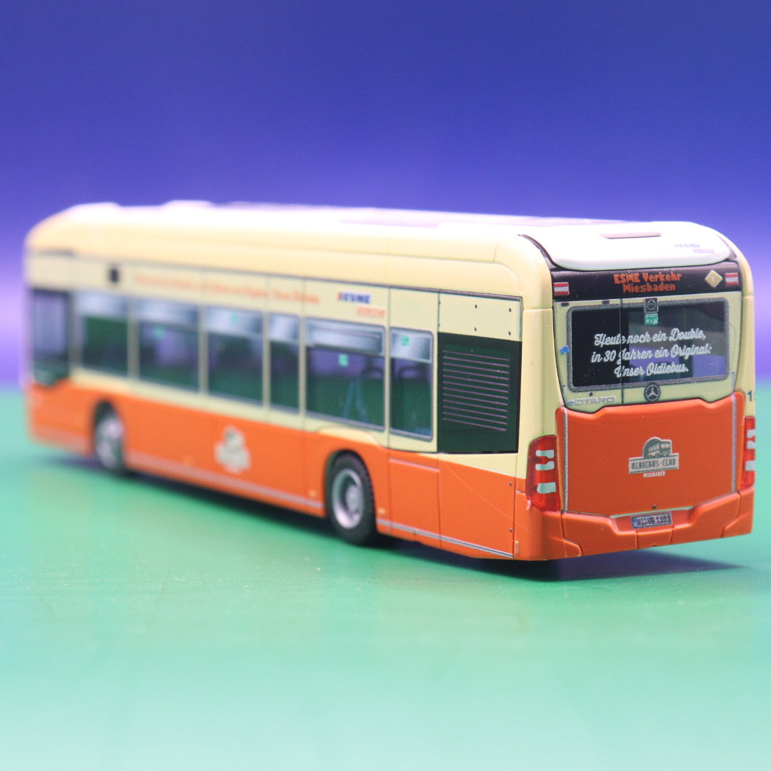 Mercedes Benz eCitaro - ESWE Verkehr Wiesbaden - O 305 Design 1983 - Modellbus Rietze