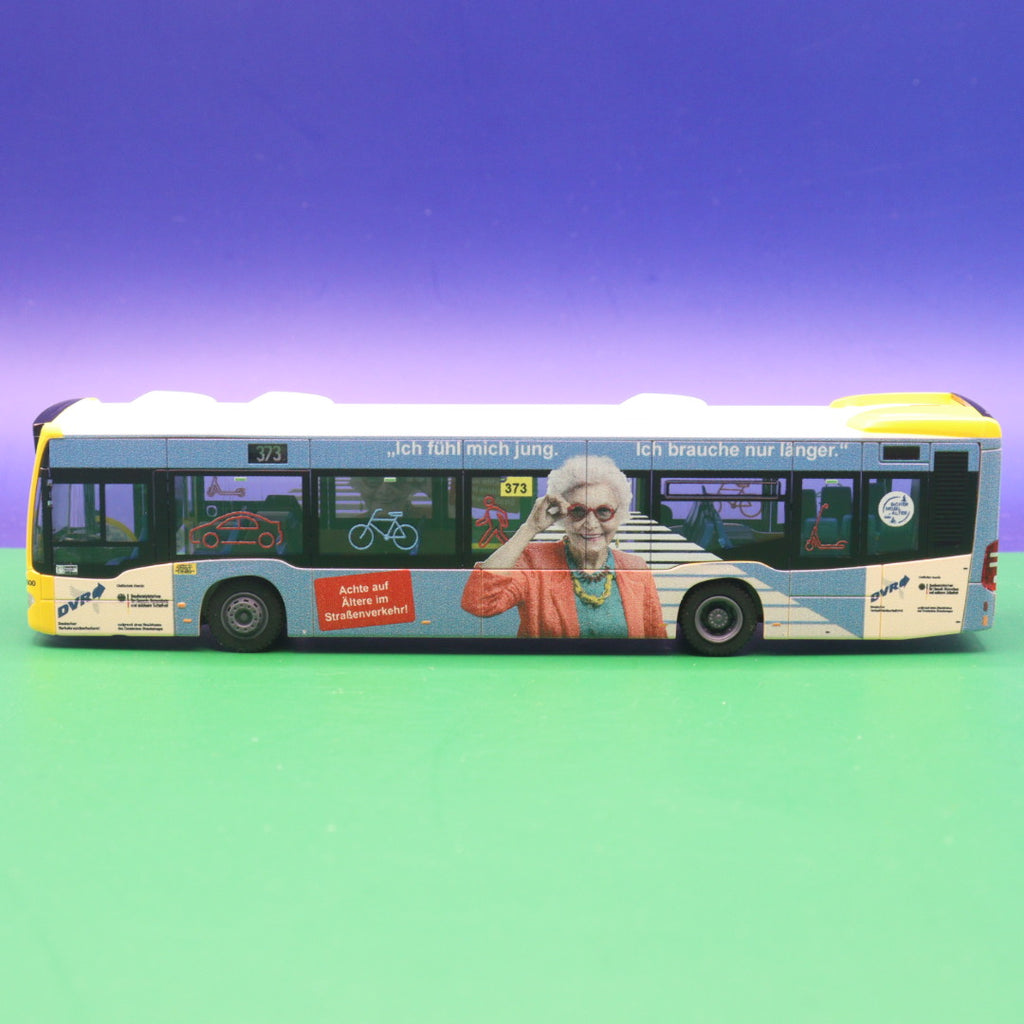 Mercedes Benz Citaro C2 - BVG Berlin - DVR - Achte auf Ältere im Straßenverkehr - Modellbus Rietze