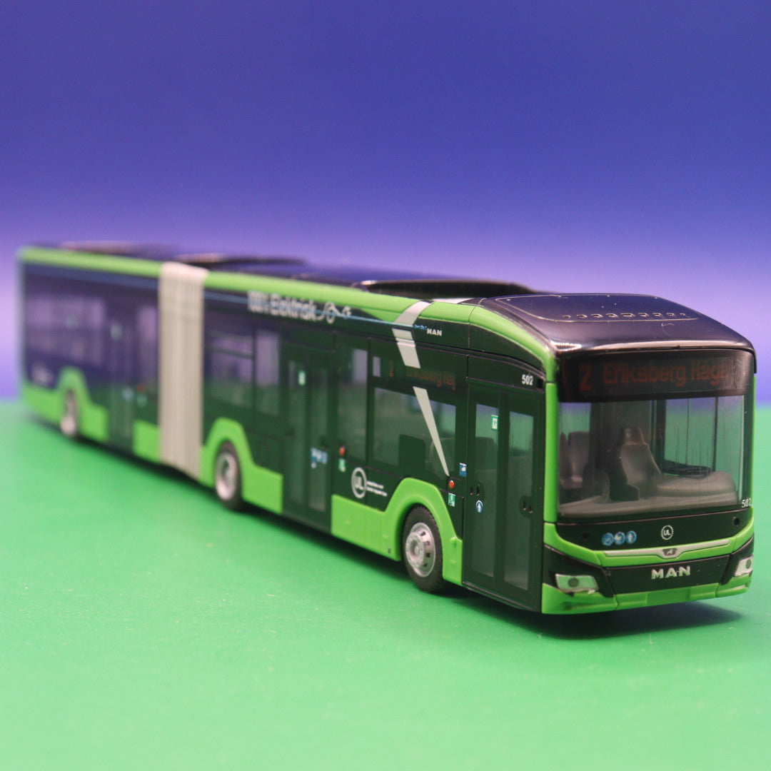 MAN Lions City 18E - 100% Elektrisk - Modellbus Rietze (ohne OVP)