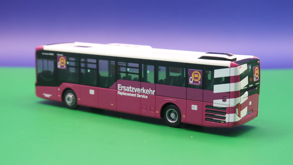Rietze MAN Lion s Intercity LE, OVF Franken - rail replacement transport - SEV model bus