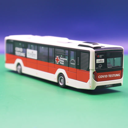 MAN New Lions City - DRK Salzgitter - Covid Teststation - Modellbus Rietze