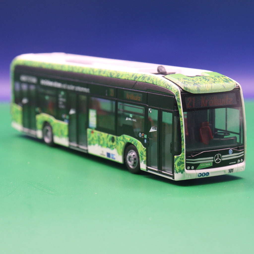 Mercedes Benz eCitaro - SWH HAVAG Sachsen Anhalt - Im Grünen sitzen - Modellbus Rietze 75565