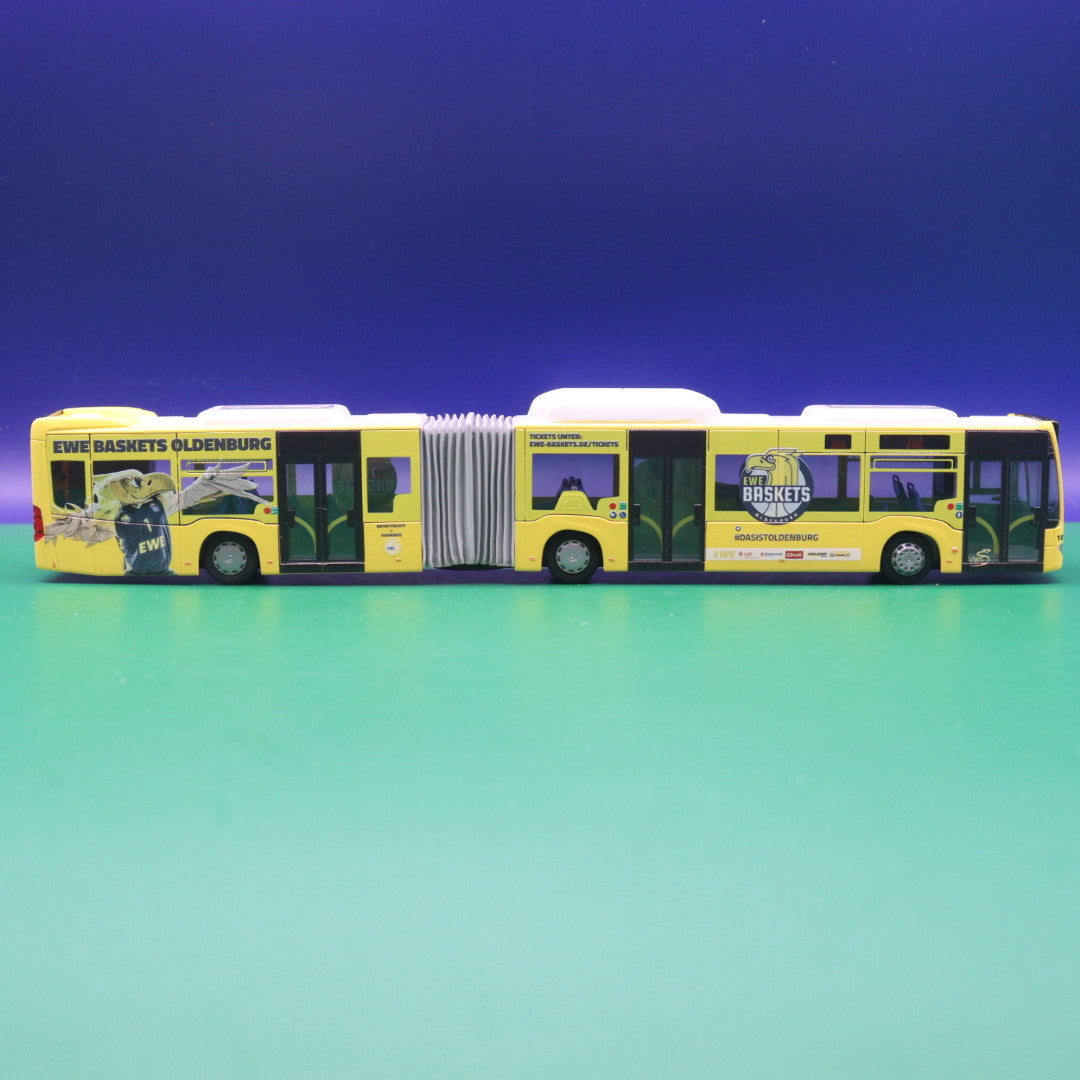 Mercedes Benz Citaro C2 NGT - VWG Oldenburg EWE Baskets - Modellbus Rietze 73648