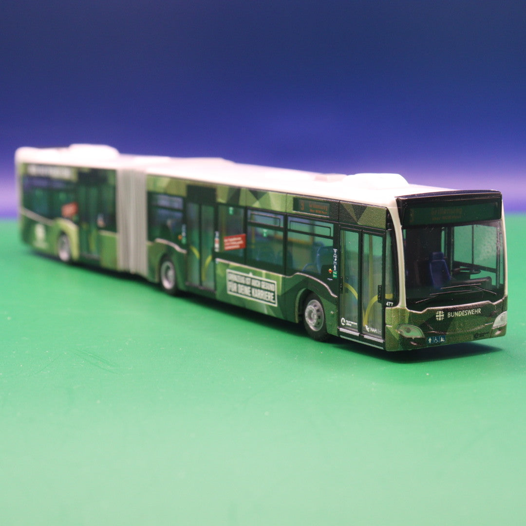 Mercedes Benz Citaro C2 G - Stadtverkehr Lübeck - Bundeswehr - Modellbus Rietze 73693