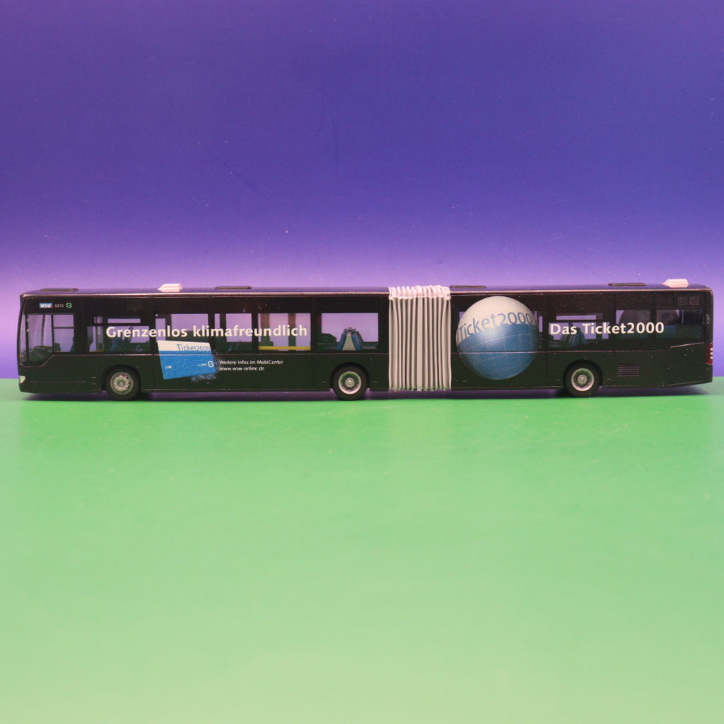 Mercedes Benz O530 Citaro Facelift G - WSW Wuppertal - Das Ticket 2000 - Modellbus Rietze OHNE SPIEGEL