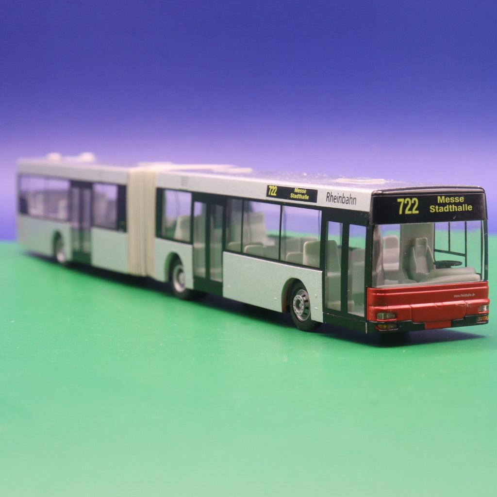 MAN NG - Rheinbahn Düsseldorf - Linie 722 Messe Stadthalle - Modellbus Rietze
