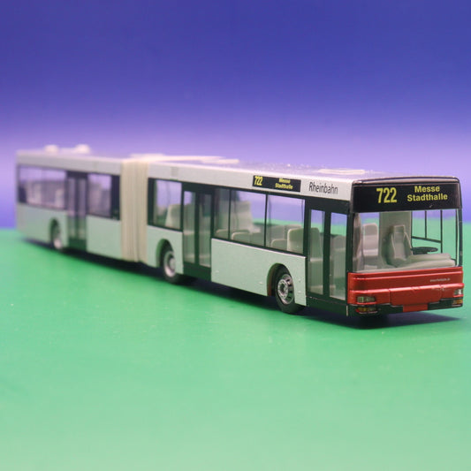 MAN NG - Rheinbahn Düsseldorf - Linie 722 Messe Stadthalle - Modellbus Rietze