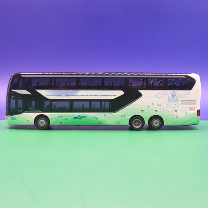 Setra S531 DT - BKW NVV Nordhessischer Verkehrsverbund - Linie 500 Bad Wildungen - Modellbus Kibri 1131015