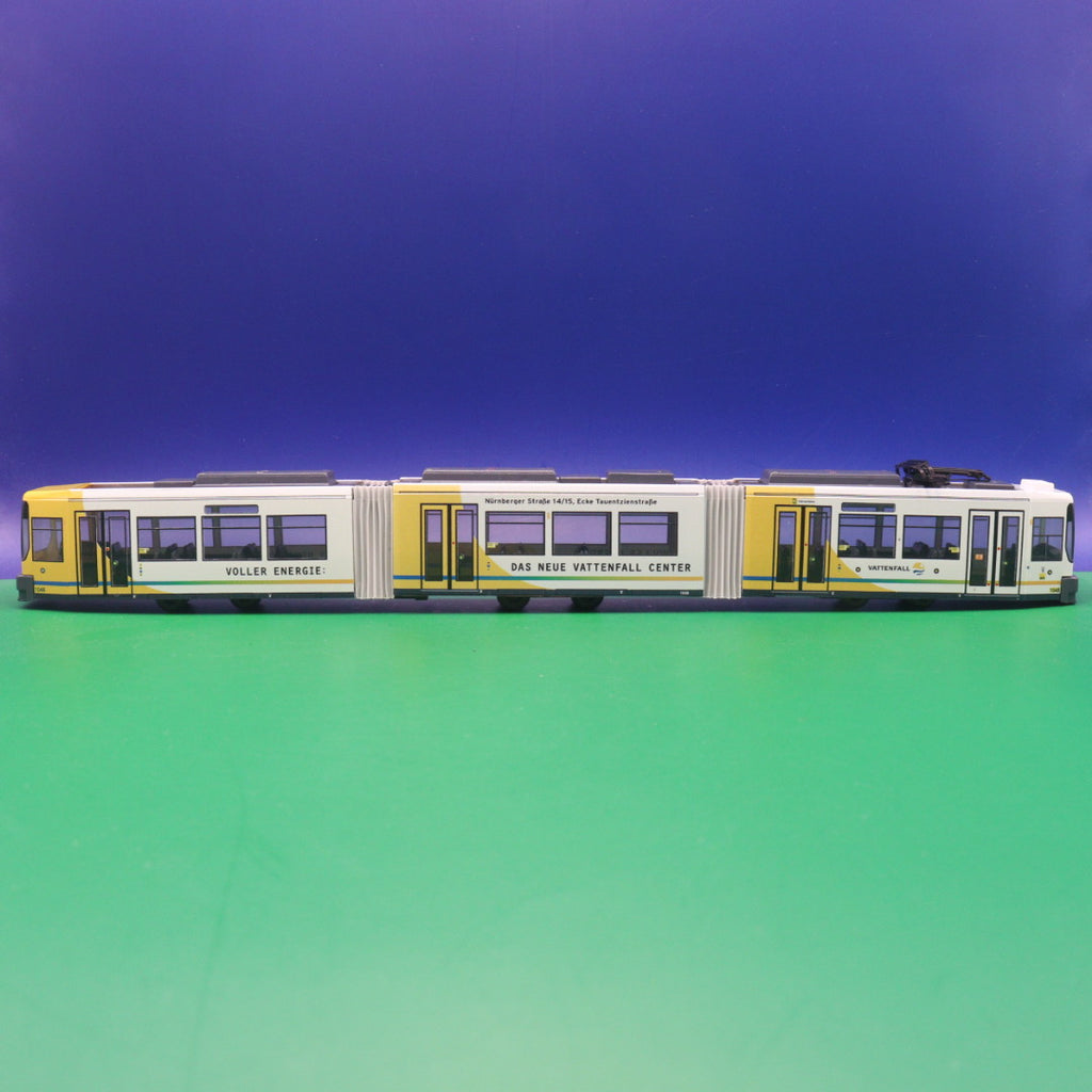 Adtranz GT6 - BVG Berlin - Vattenfall - Wagen 1048 - Modellbahn Rietze STRA01000