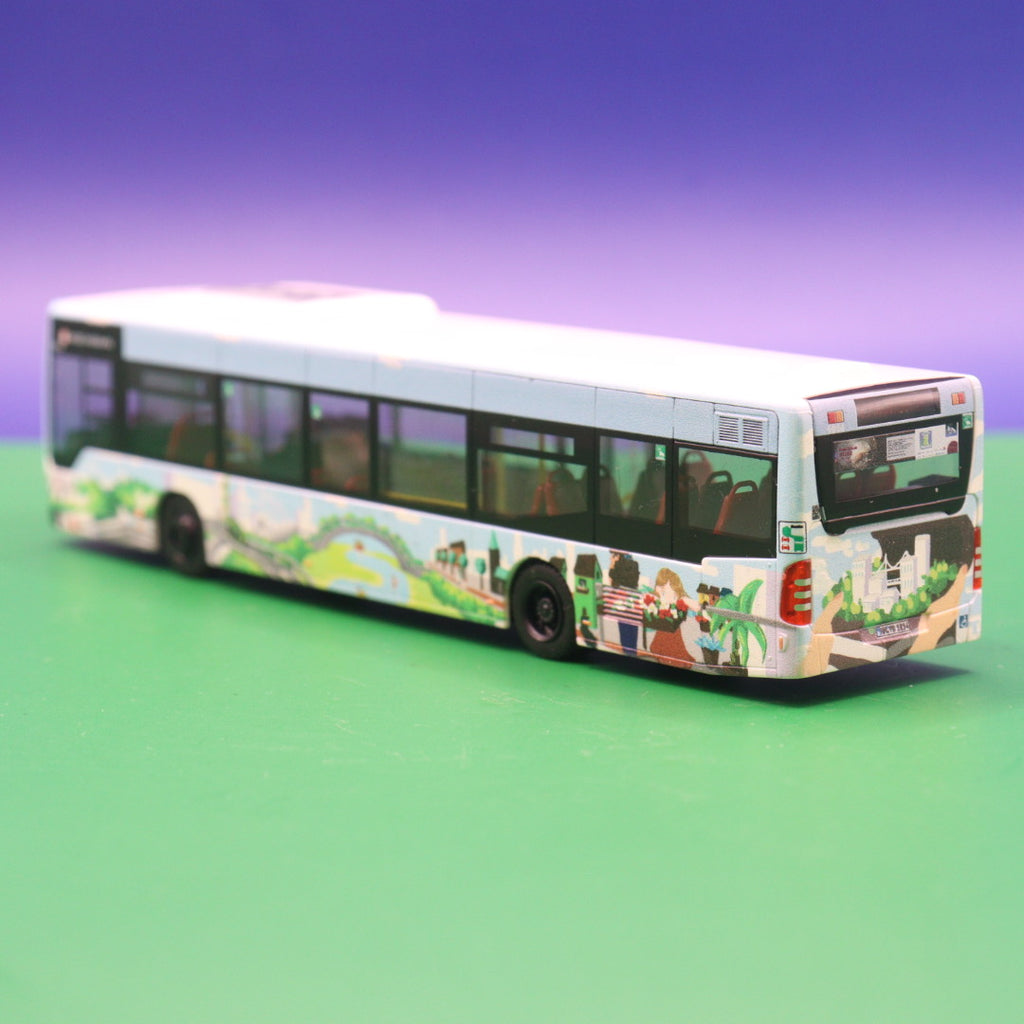 Mercedes Benz O530 Citaro Facelift - Hochbahn Hamburg - Paintbus 2022 - Linie 179 S Poppenbüttel -  Modellbus Rietze 69921-1