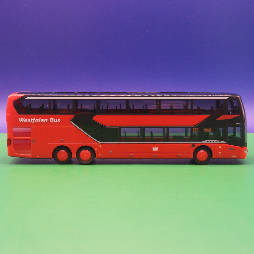 Setra S 531 DT - DB Westfalen Bus - Linie S75 Bocholt Bustreff - Modellbus Viessmann