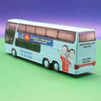 Setra S 328 DT - NRW Verbraucher Ausstellung Düsseldorf 1994 - (Gebraucht, Ohne OVP) Modellbus Rietze