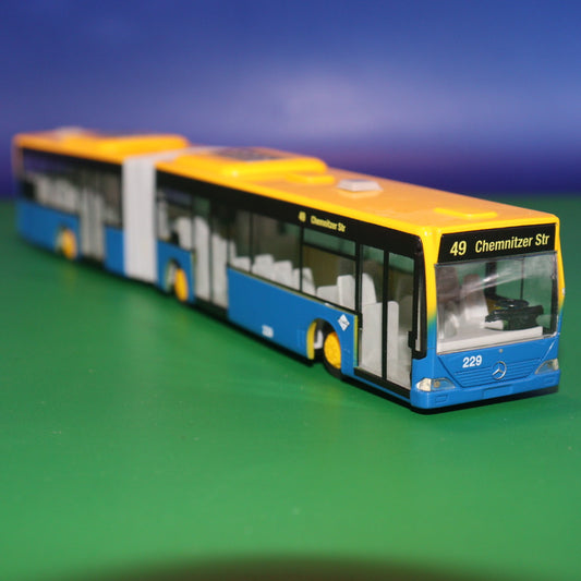 Mercedes Benz O530 Citaro G - CVAG Chemnitz - Linie 49 Chemnitzer Str - Ohne Zurüstteile - Modellbus Rietze