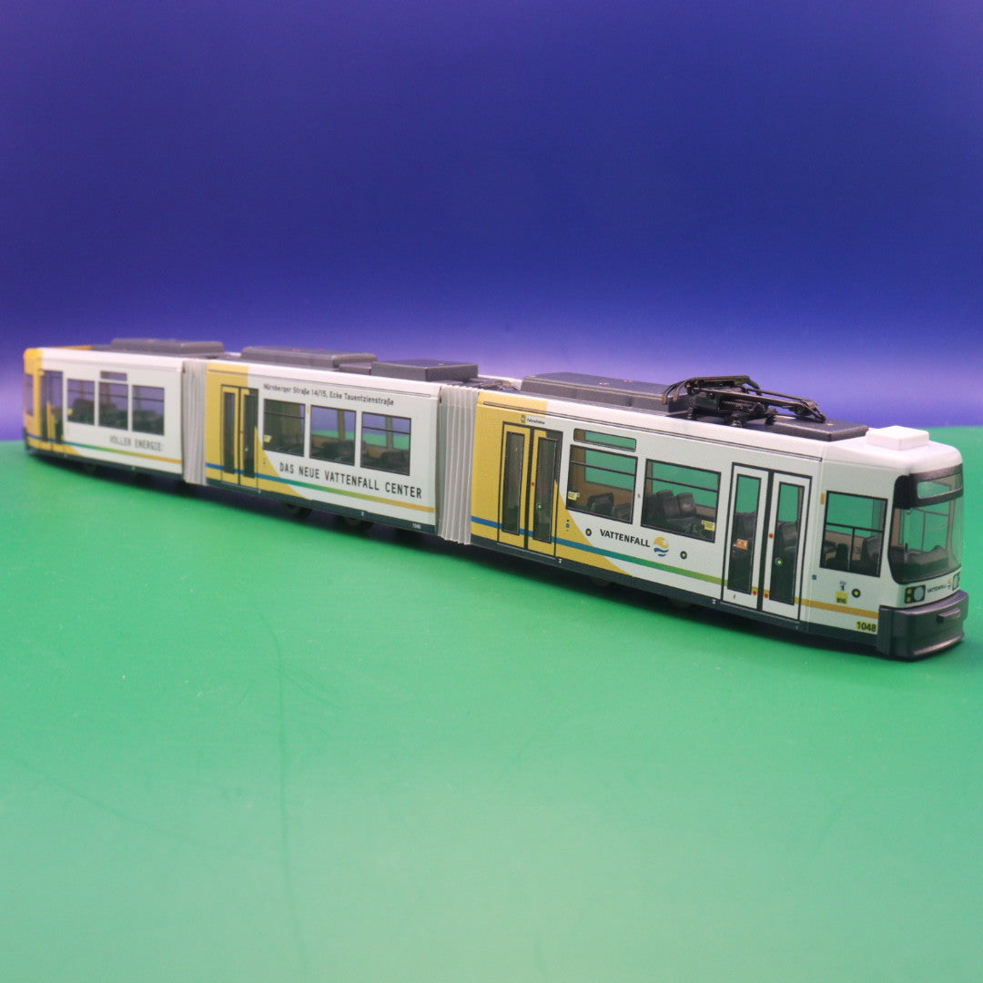Adtranz GT6 - BVG Berlin - Vattenfall - Wagen 1048 - Modellbahn Rietze STRA01000