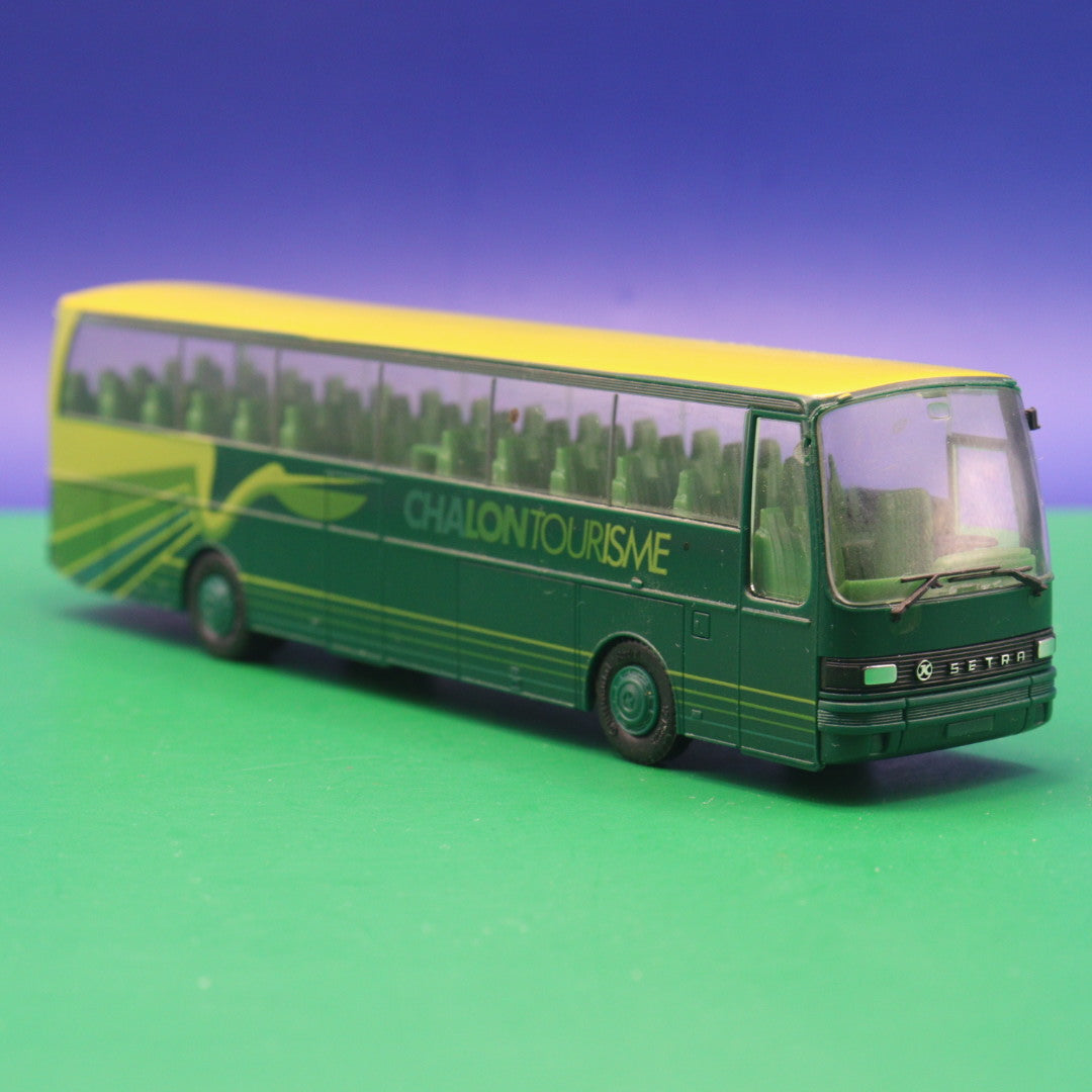 Setra S 215 HD - ChalonTourisme - Gebraucht, Ohne OVP - Modellbus Herpa
