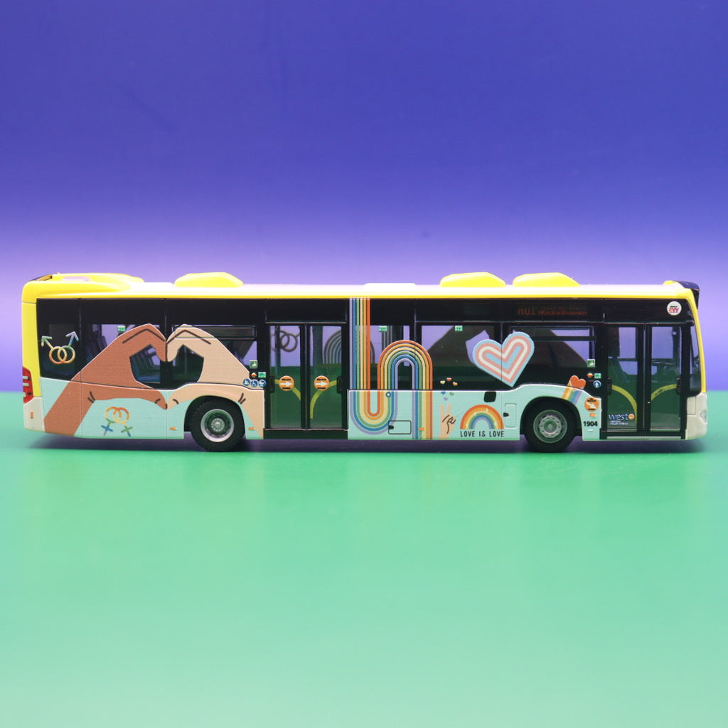 Mercedes Benz Citaro C2 - Westverkehr Geilenkirchen - Pride Bus - Modellbus Rietze 73519