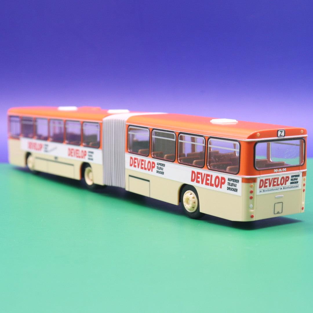 MAN SG 192 - EVAG Erfurt - Develop Kopierer Telefax Drucker - Modellbus Rietze 75122