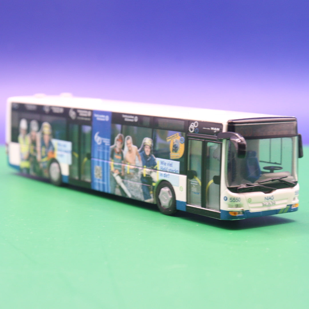 MAN Lions City - NIAG Niederrheinische Verkehrsbetriebe - (OHNE OVP) Gebraucht Modellbus Rietze