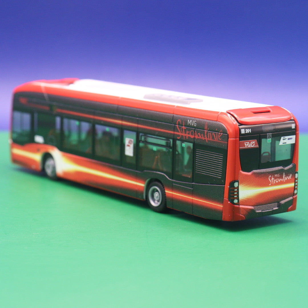 Mercedes Benz eCitaro - MVG Lüdenscheid - Stromlinie - Linie S2 Plettenburg Grünestrasse ZOB - Modellbus Rietze 75617