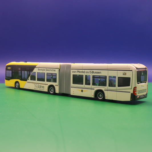 Mercedes Benz eCitaro - "von Pferden zu E-Bussen" - DVB Dresden - Modellbus Rietze