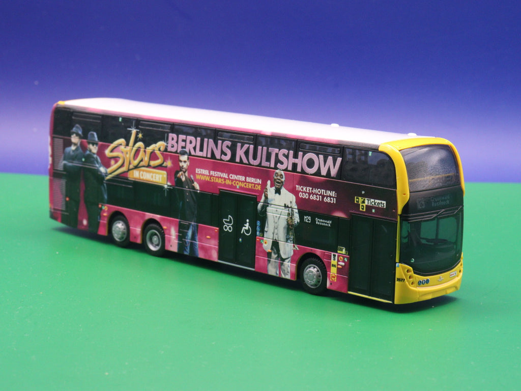 Alexander De Enviro 500 - BVG Berlin - Stars in Concert - Modellbus Rietze 78025