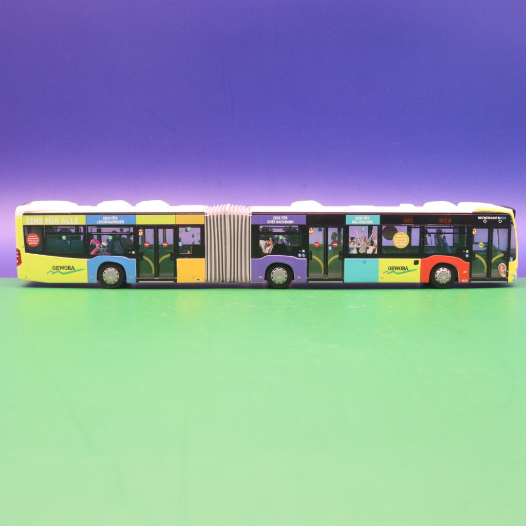 Mercedes Benz Citaro C2 G - Verkehrsgesellschaft Bremerhaven Bus - Gewoba - Linie 505 Iker - Modellbus Rietze 69584
