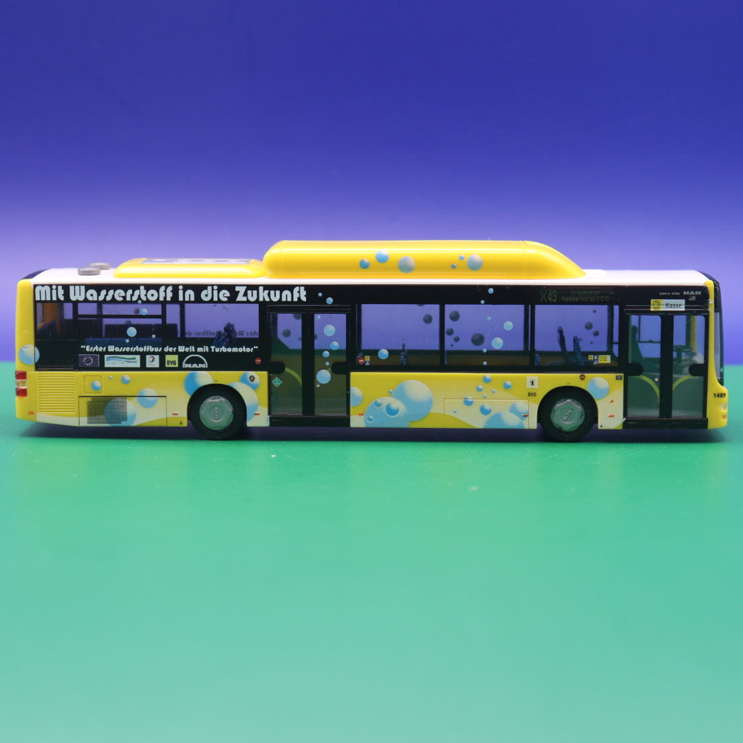 MAN NL 270 H² (Wasserstoff) - BVG Berlin - Sondermodell aus 2008 - Modellbus Rietze 66268 (gebraucht)