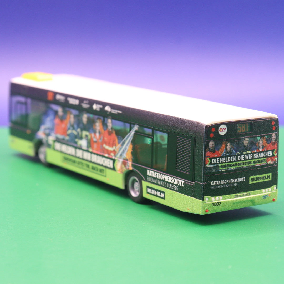 Solaris Urbino 12 - West Verkehr Erkelenz - Katastrophenschutz - Modellbus Rietze 65967