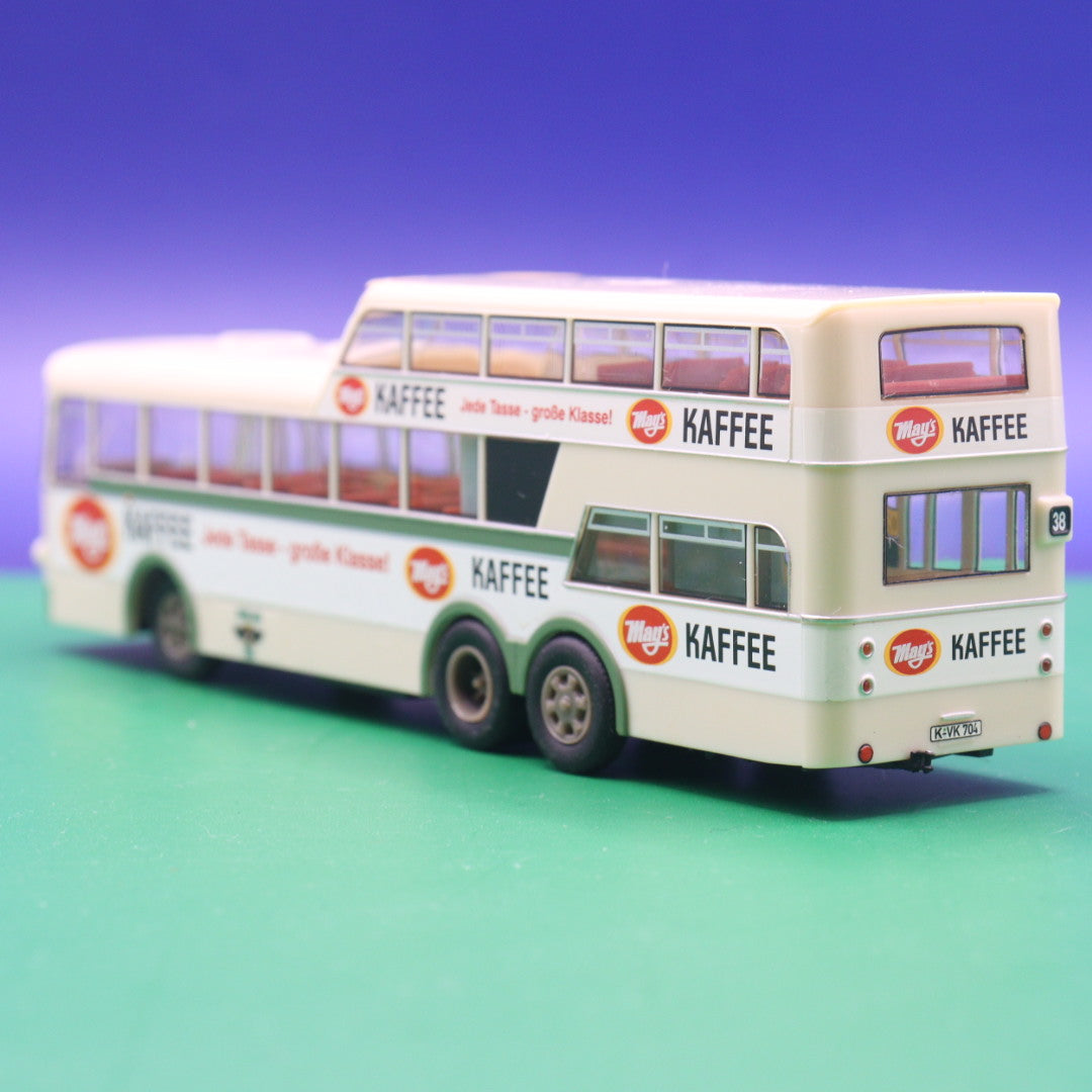 Büssing - KVG AG Köln - Mays Kafee - (OHNE OVP) - Modellbus VK Modelle