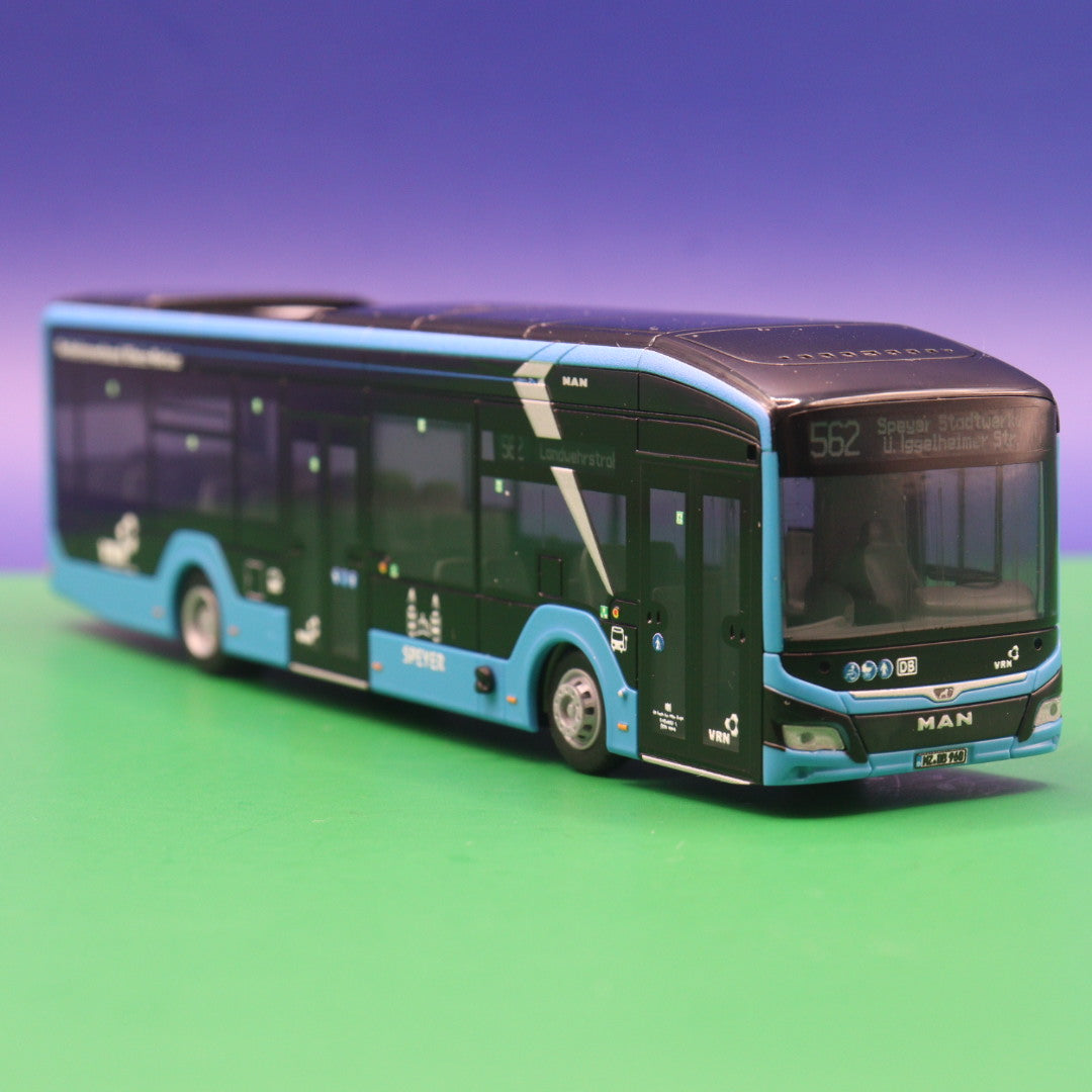 MAN Lions City 12E - VRN Stadtbus Speyer - Verkehrsverbund Rhein Neckar - DB Regio Bus Mitte - Modellbus Rietze 76349