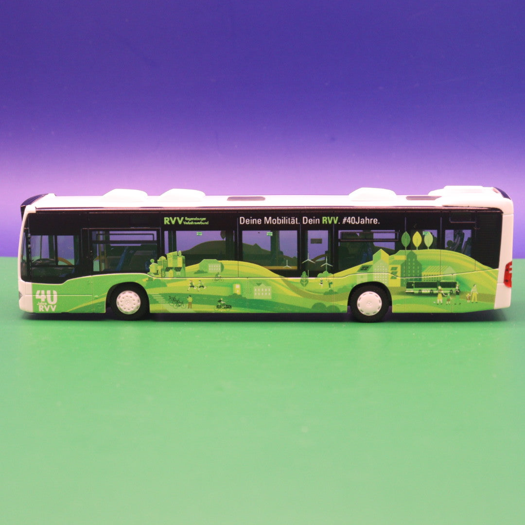 Mercedes Benz Citaro C2 - 40 Jahre RVV - Regensburger Verkehrsverbund - Modellbus Rietze 73505