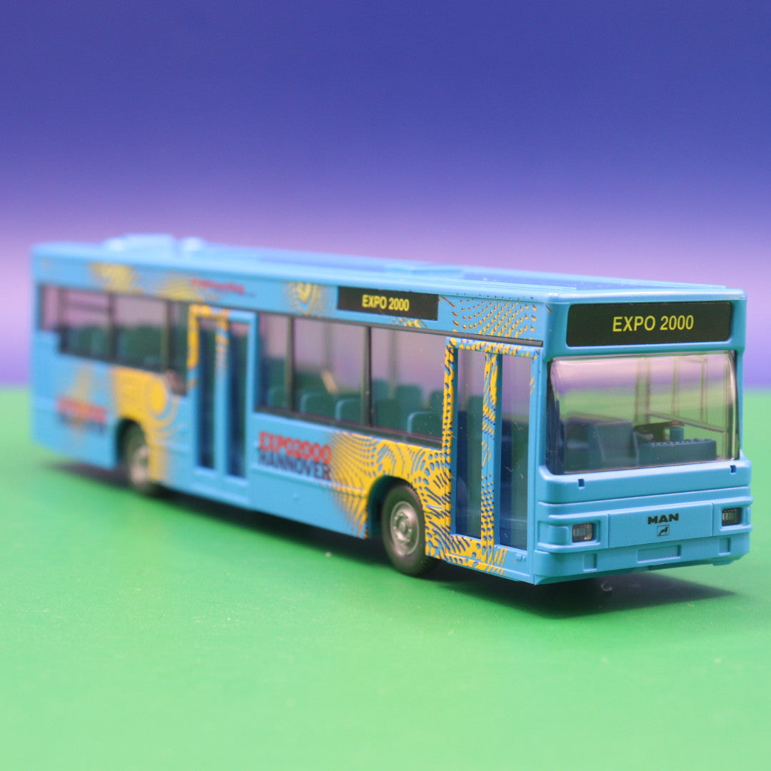 MAN NL 202 - Expo2000 Hannover - Ohne OVP und Zurüstteile - Modellbus Wiking