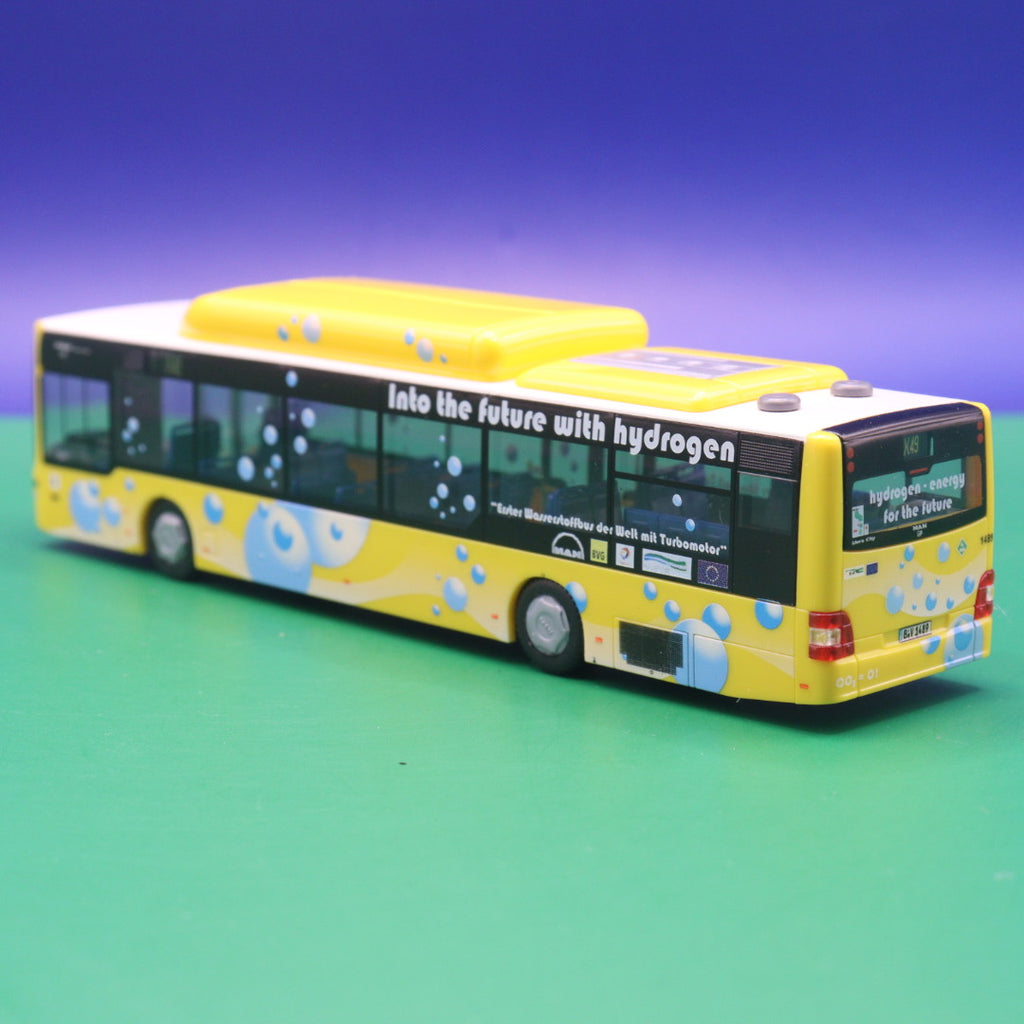 MAN Lions City Wasserstoff - BVG Berlin - Linie X49 S Bahnhof Messe Nord - Modellbus Rietze 66268
