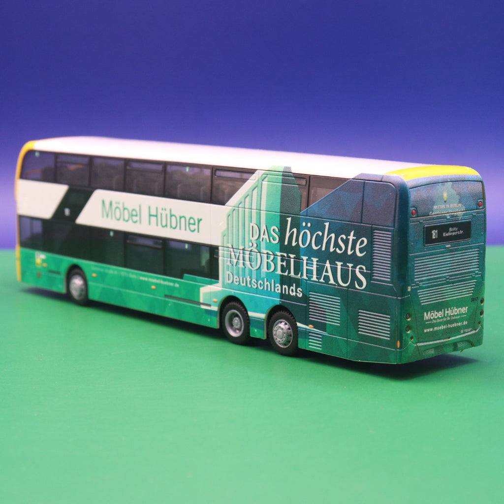 Alexander Dennis Enviro 500 - BVG Berlin - Möbel Hübner - Linie 181 Britz Kielinger Str - Modellbus Rietze 78008