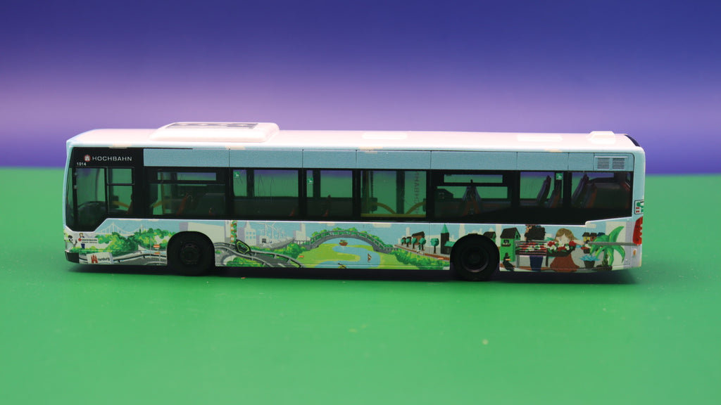 HHA Citaro Facelift Hamburg Hochbahn Sondermodell Paintbus 2022 (Fahrtende Bitte nicht einsteigen) Modellbus Rietze 69921-2