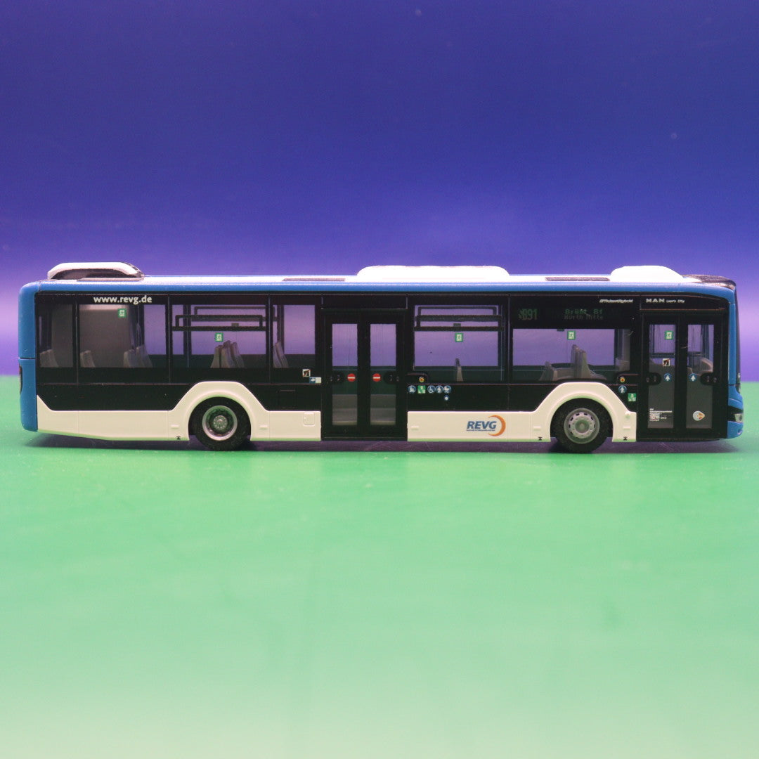 MAN New Lions City 12 - REVG - Linie SB91 Brühl Bf Hürth Mitte - Modellbus Rietze 75376