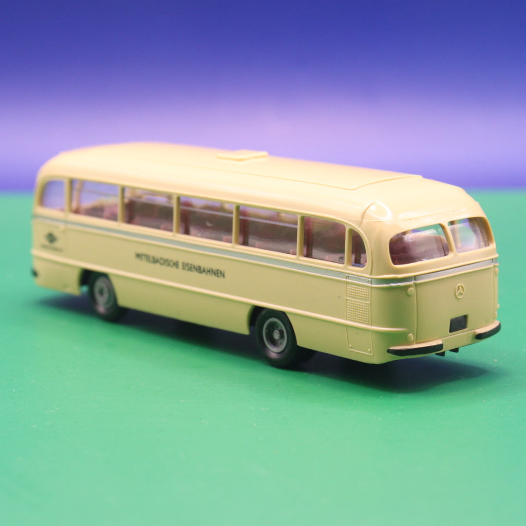 Mercedes Benz O 321 - Mittelbadische Eisenbahnen - Gebraucht, Ohne OVP - Modellbus Brekina