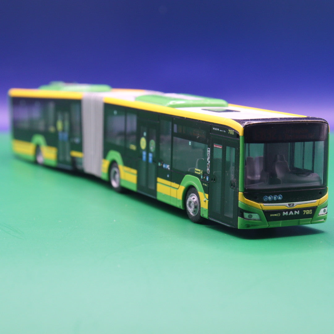 MAN New Lions City G - STOAG Oberhausen - Modellbus Rietze KAROSSE TEIL FEHLT (Ohne OVP / Zurüstteile)