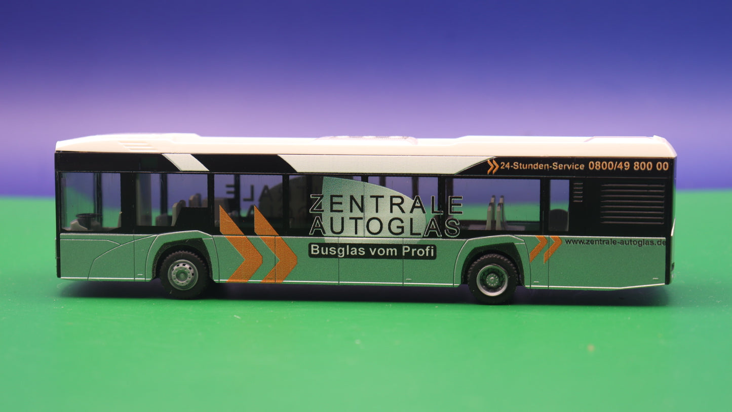 Solaris Urbino 12 - Zentrale Autoglas (Busglas vom Profi) - Modellbus Rietze