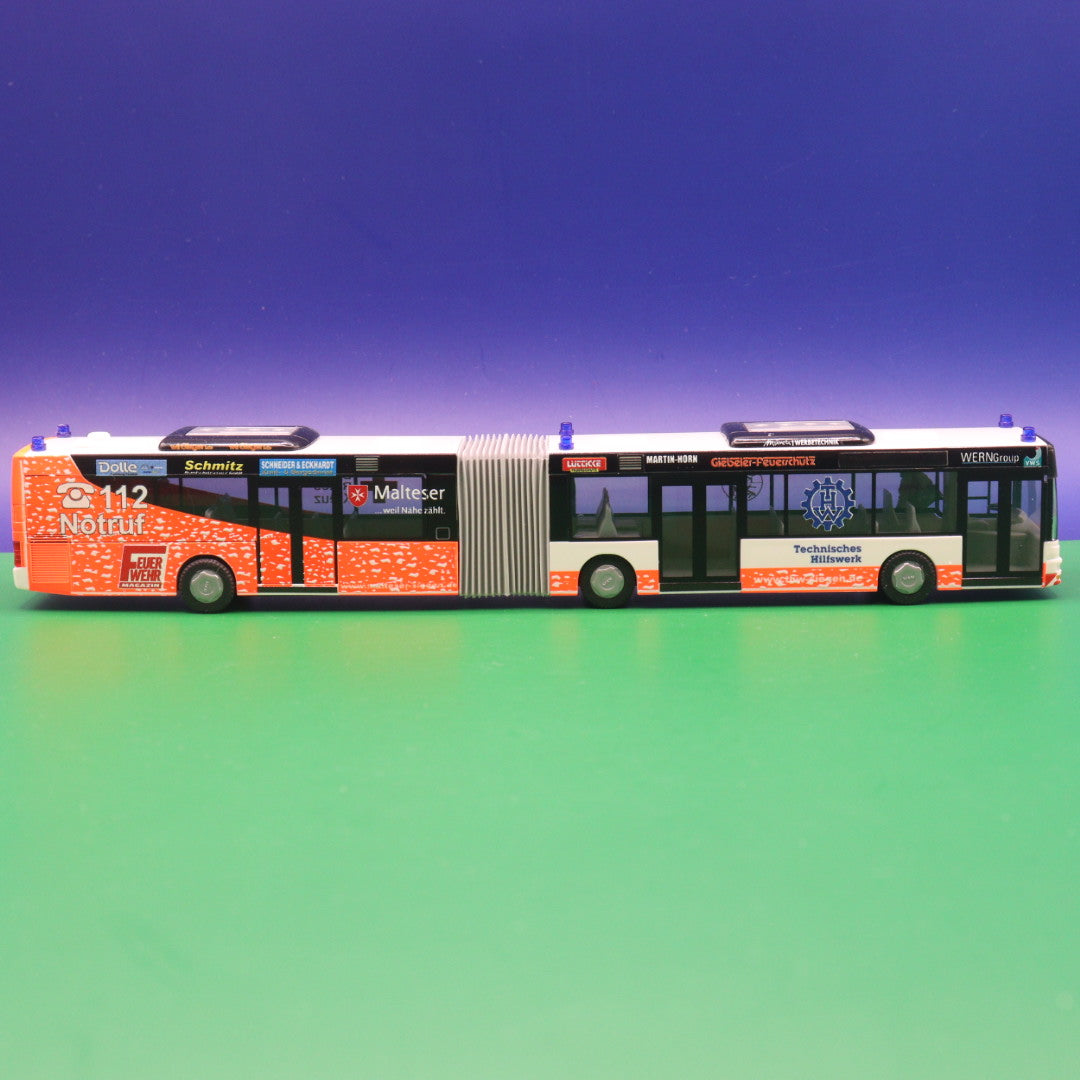 MAN NG - VWS Siegen - Rettungsbus THW, Malteser, Feuerwehr - Modellbus Rietze 65283
