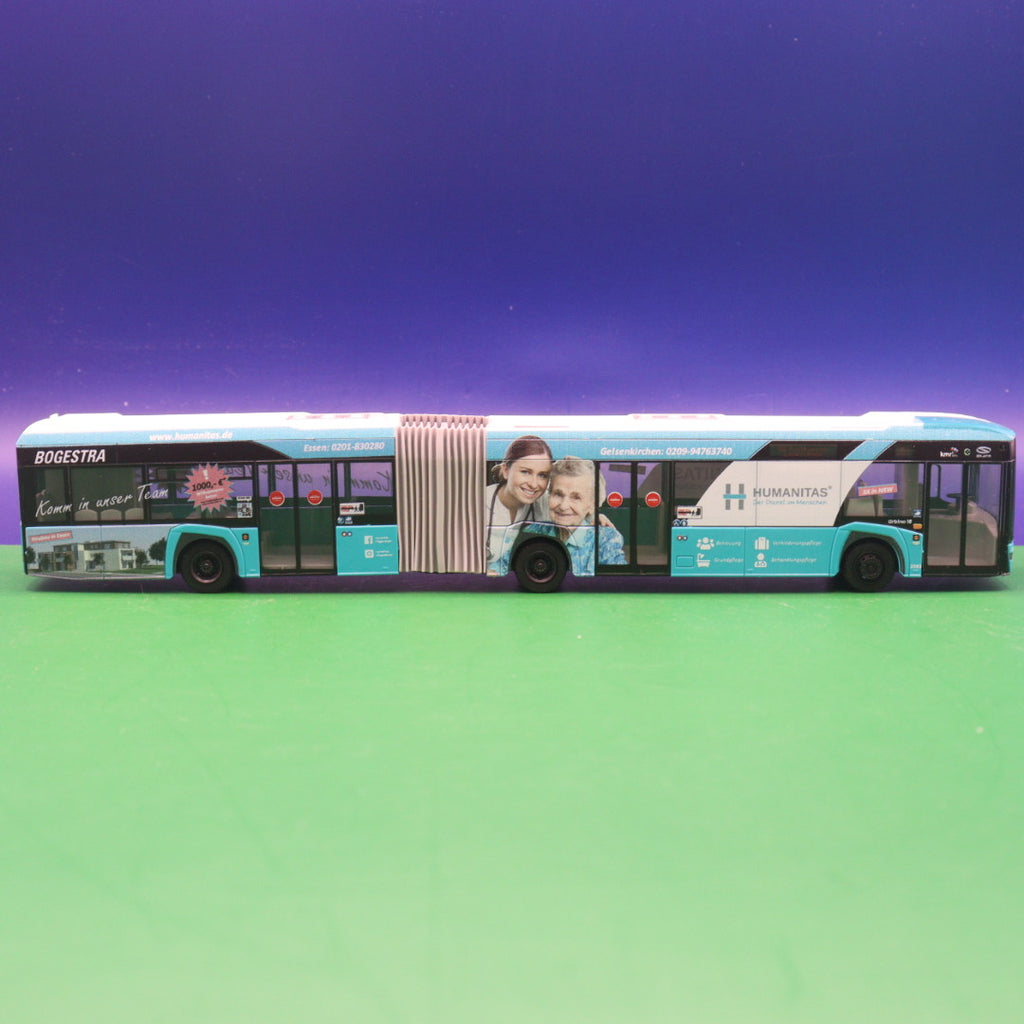 Solaris Urbino 18 - Bogestra Ruhrgebiet - Humanitas - Linie 381 GE Rotthausen Landschede - Modellbus Rietze 77505