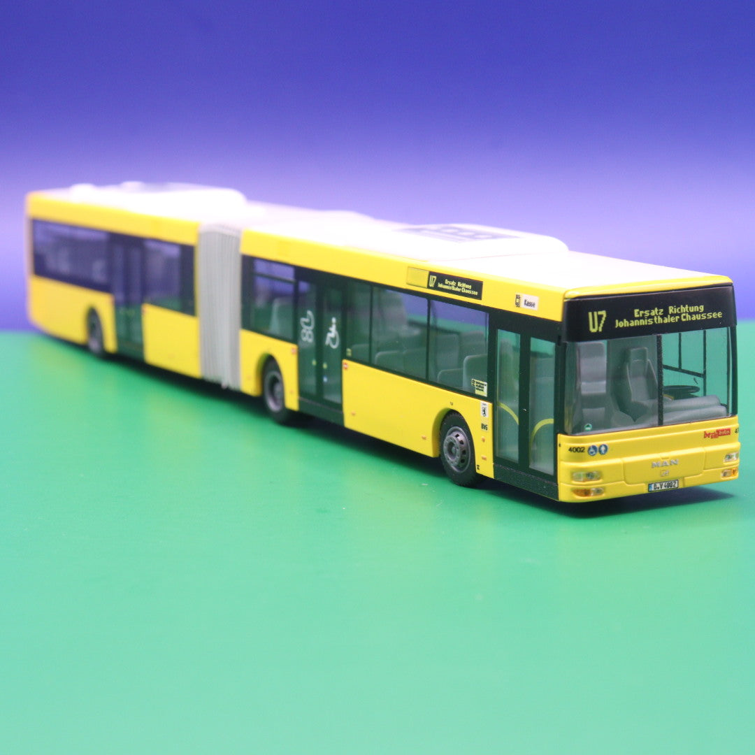 Mercedes Benz MAN NG - BVG Berlin - Linie U7 Ersatz - (1 von 100) Modellbus Rietze 65291-3