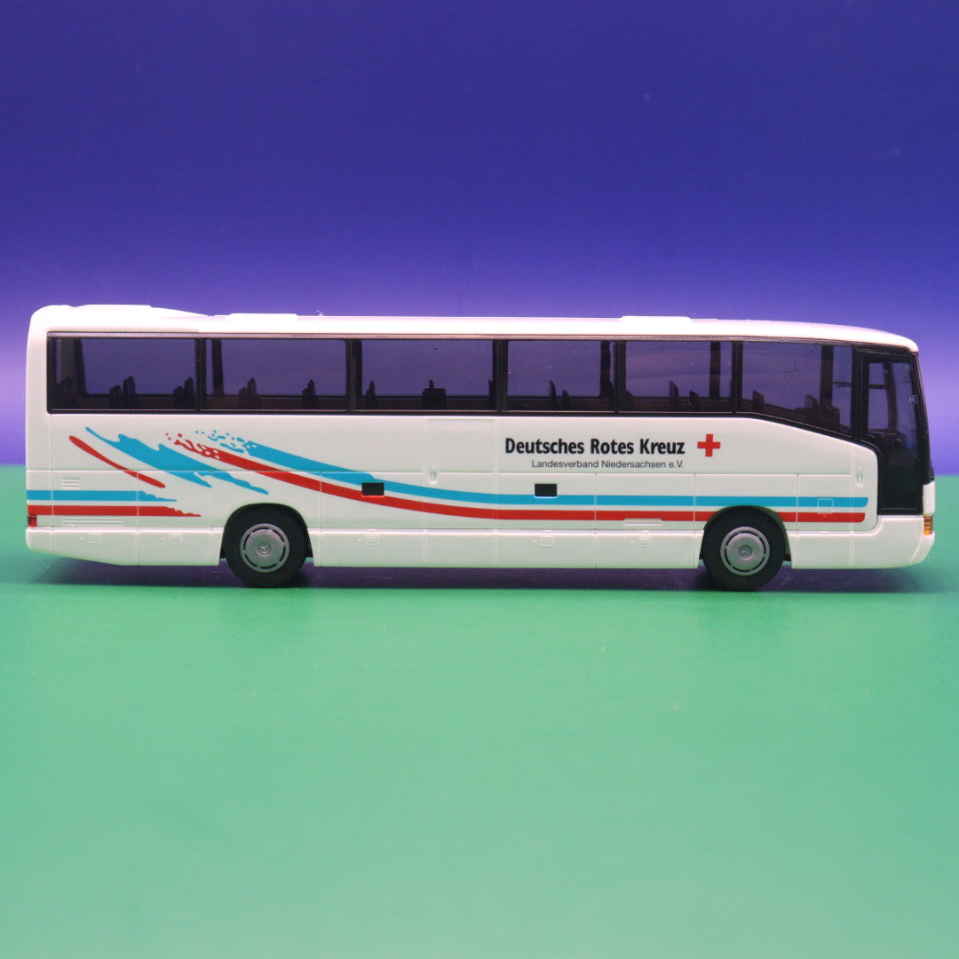 Mercedes Benz O404 - Deutsches Rotes Kreuz - Landesverbund Niedersachsen - Modellbus Rietze 62223