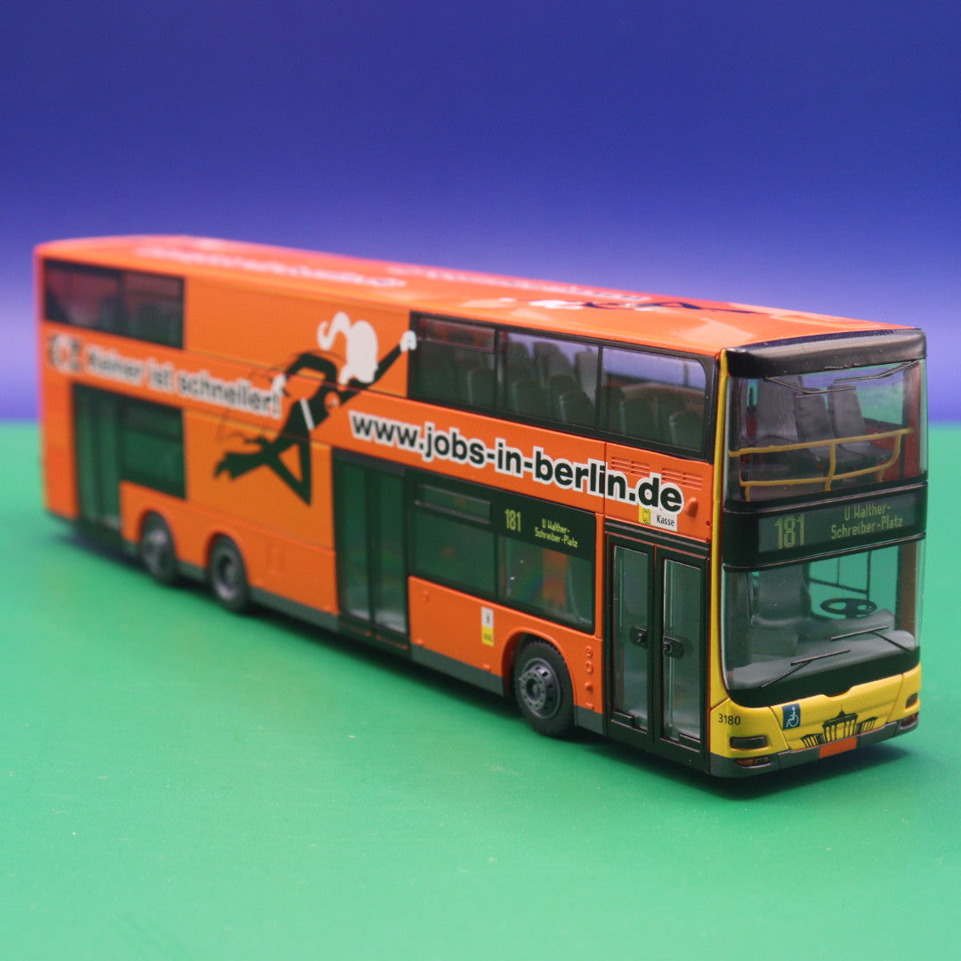 MAN Lions City DL - BVG Berlin - Jobs in Berlin  - Modellbus Rietze